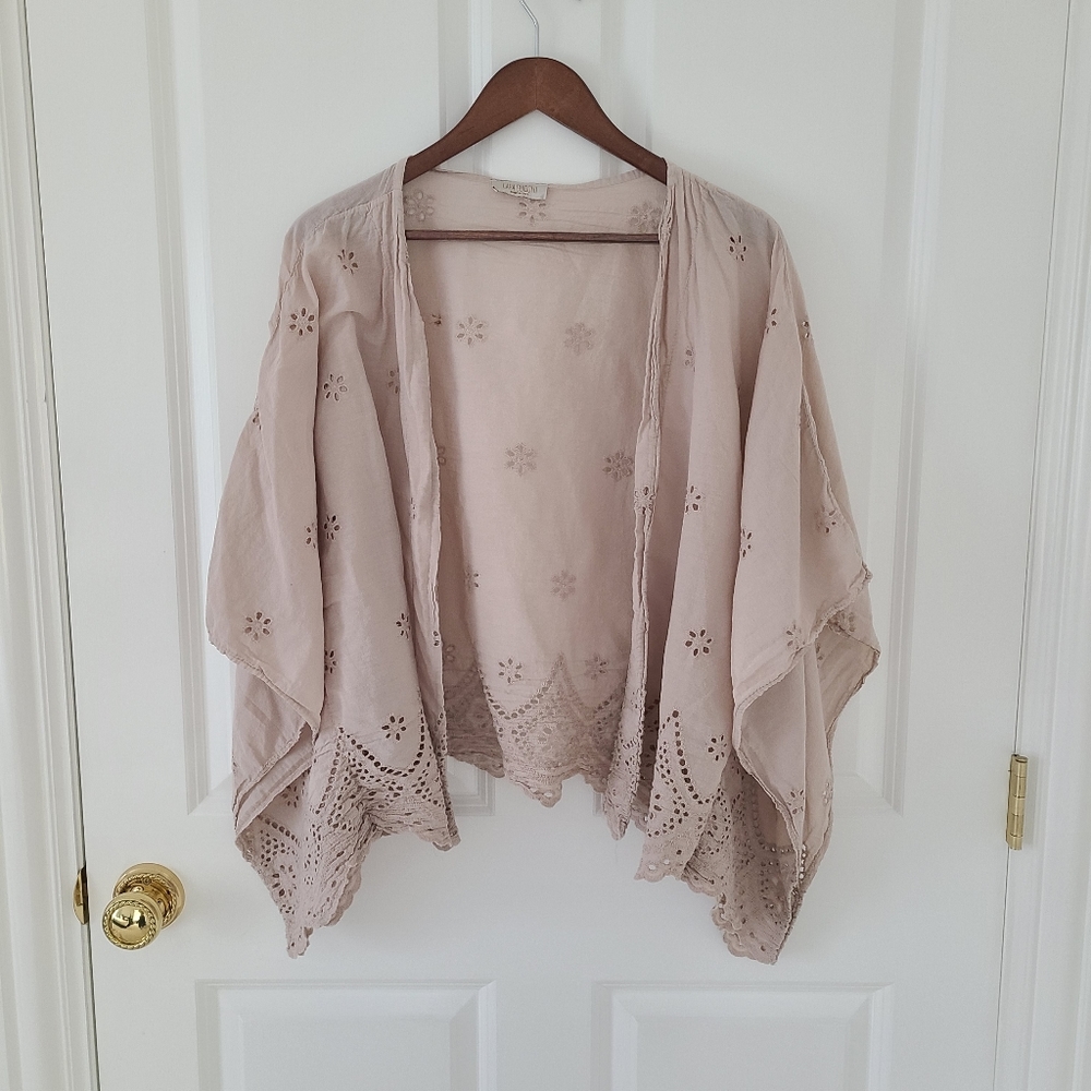 Elegant Beige Women's Cardigan